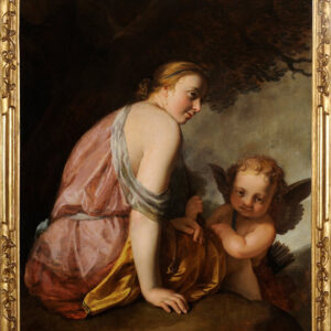 S1309 Wenus i Kupidyn, Olej na drewnie, XVII w.