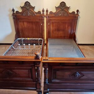 S1644 Zestaw do sypialni z cherubami, XIX w.