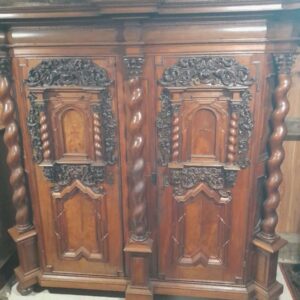 S1856 Barokowa szafa, XVII/XVIII w.