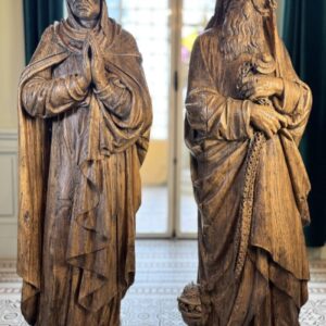 S2007 Melichizedek i Maryja Panna, Rzeźby, XIX w.