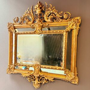 S2055 Lustro w stylu Ludwika XV, XIX w.