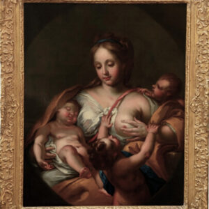 S2065 Alegoria miłosierdzia, Olej na płótnie, XVII w.