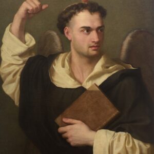 S2344 Święty Wincenty Ferreriusz, Olej na płótnie, XVII w.