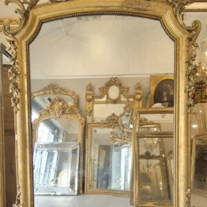 S2360 Duże lustro w stylu Ludwika XV, XIX w.