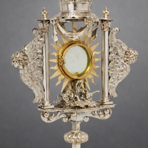 S2375 Barokowa monstrancja, XVII w.