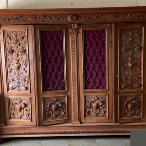 S2633 Neorenesansowa biblioteka na lwich łapach