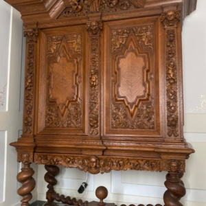 S2746 Szafa gdańska z puttami, XIX w.