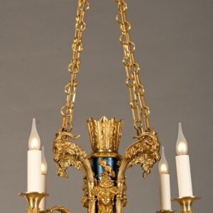 S2853 Żyrandol w stylu Ludwika XVI, XIX w.