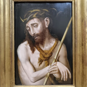 S2866 Ecce homo, Olej na drewnie, XVI w.