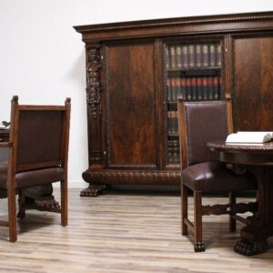 S2972 Neorenesansowy zestaw do gabinetu, XX w.