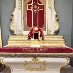 S3267 Ołtarz w stylu Ludwika XV, XVII/XVIII w.