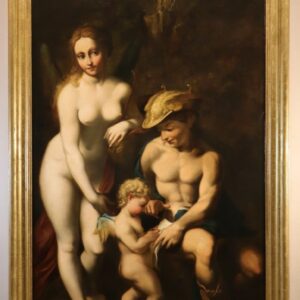 S350 Wenus z Merkurym i Kupidynem, Olej na płótnie, XVII/XVIII w.