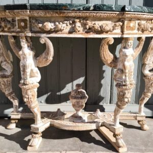 S3526 Klasycystyczna konsola na sfinksach, XX w.