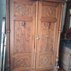 S4065 Barokowy zestaw do sypialni, XIX w.