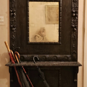 S4149 Wieszak z lustrem, XX w.