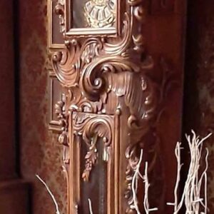 S4325 Barokowy zegar stojący z puttami