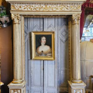 S4544 Ozdobny portal drzwiowy, XVIII w.