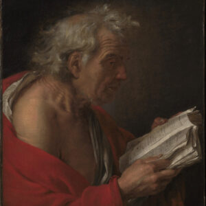 S4582 Święty Hieronim, Olej na płótnie, XVII w.